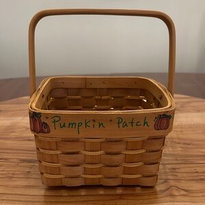 Pumpkin Patch Woven Basket